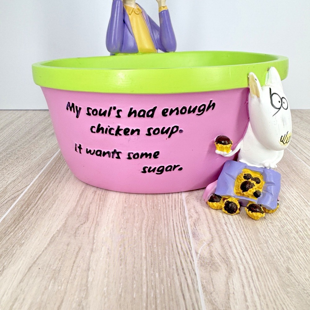 Maxine & Dog Candy Dish My Soul's Had Enough Chicken Candy Dish Rare Hallmark - Picture 5 of 11